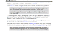 Desktop Screenshot of bennorthrop.com